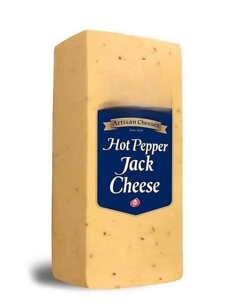 Generic 80 oz, 5 lb Pepper Jack Cheese, No artificial preservatives, colors or flavors, No fillers or extenders, Gluten