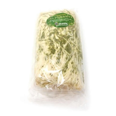 Turkish Cotton Candy, Traditional Floss Halva, Tel Pismaniye, 8.8 oz (Pistachio)