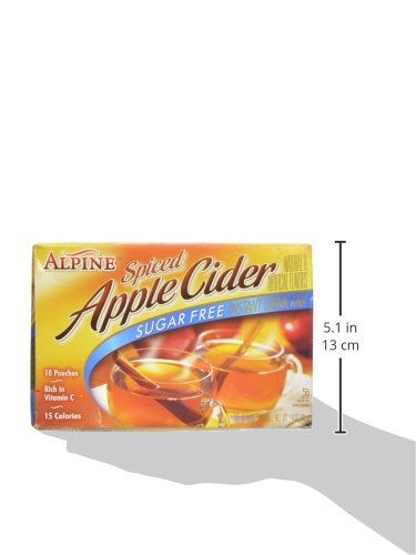 Alpine 10 Count (Pack 1) Spiced Apple Cider Sugar Free