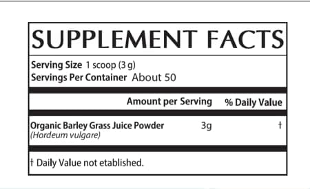 5.3 oz Organic Barley Grass Juice Powder Utah Grown Raw Barley Grass Juice Extract & Green Juice Powder for Detox