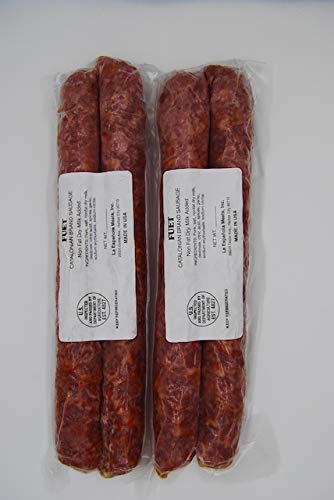 Carmen & Lola Eat Espaa! Fuet (Catalonian Brand Sausage)