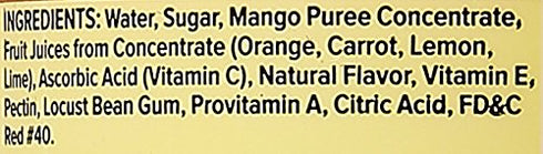 16oz Tropical Rhythms Mango Carrot