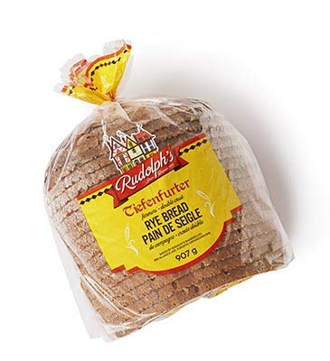 Rudolphs Rudolph's Tiefenfurter Farmer's Rye Bread, Double Crust, Sliced 32oz