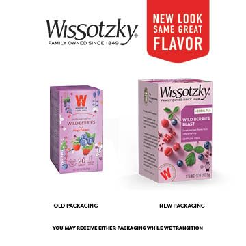 (20 Wissotzky Wildberry Blast Herbal Tea Tea Bags) | Berry Blend | Caffeine Free Tea