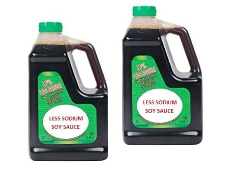 Traditionally Brewed Regular Soy Sauce - 38% Less Sodium, All Purpose Seasoning