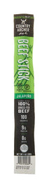 Country Archer, Beef Stick Oz, Jalapeno, 1 Ounce