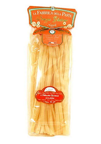 La Fabbrica della Pasta . Gluten Free Fettuccine Caserecce. 500 Grams (1.1 lb)