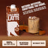 32 oz, 3 pack 11 100 5 Wandering Bear Double Latte Organic Cold Brew Coffee fl - Creamy High-Protein Cold Brew Latte, g