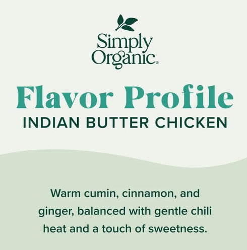 Simply Organic North Indian Butter Chicken Spice Blend