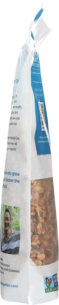 11oz One Degree Organic Foods Gluten Free Sprouted Vanilla Chia Granola