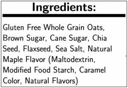 2.15 Bob's Red Mill Gluten-Free Oatmeal Cup & Maple, Brown Sugar, Ounce