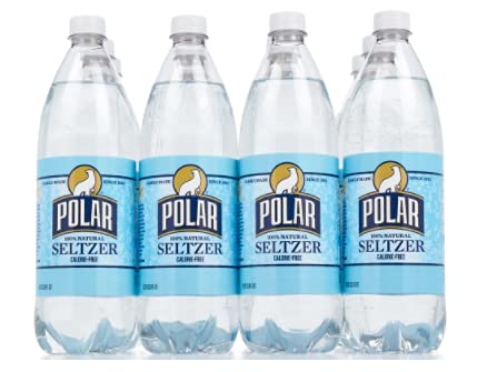 POLAR 100% Natural Seltzer, 12 x 1 L Original