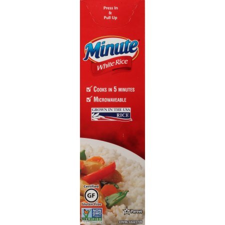 Minute Rice 72oz (3 Pack) Minute Instant Enriched Long Grain White Rice