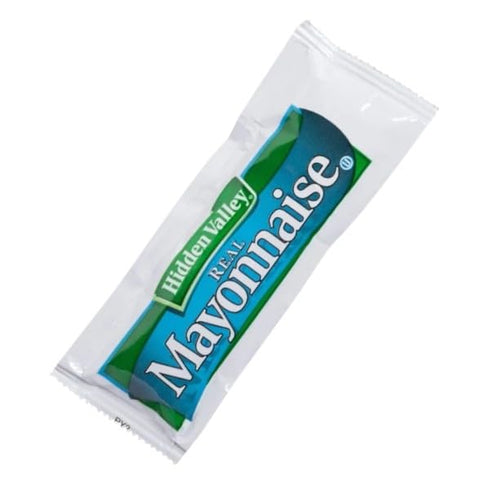 Packets 12 25 Real Mayonnaise Condiment, Single Serve gr. - pcs