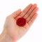 Sugar Roses (12 Count, Medium 1.5 Inch) Wired Gum Paste Flowers with