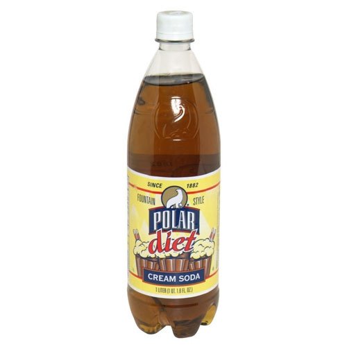 POLAR Cream Diet Soda 12 Pack
