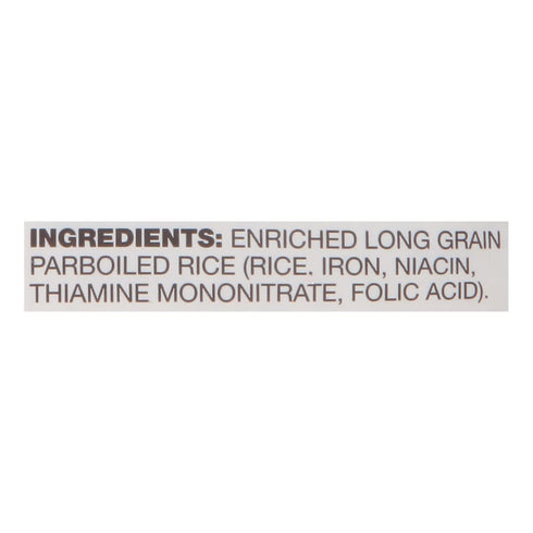 10 lb Zatarain's Enriched Parboiled Long Grain Rice
