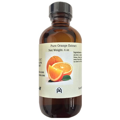 Terpene Free Pure Orange Extract - Sweet Citrus Flavor for Cakes -