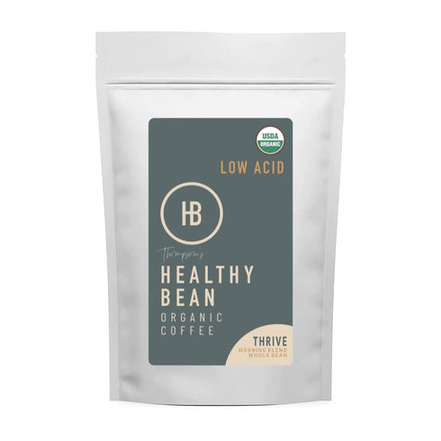Healthy Bean Coffee Thrive Morning Blend - Whole Bean Low Acid Coffee