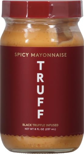 8 (Pack 2) TRUFF Black Truffle Infused Spicy Mayonnaise, FL