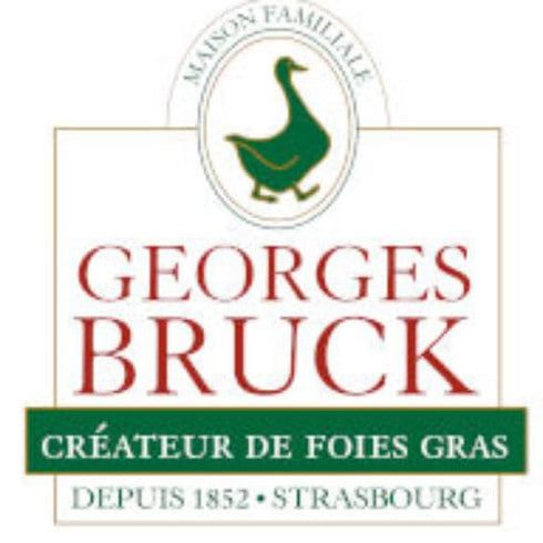 GEORGES BRUCK, 7 rue Fries, 67000 Strasbourg, FRANCE 2 4.93oz 140gr GEORGES BRUCK - FOIE GRAS de STRASBOURG, ALSACE
