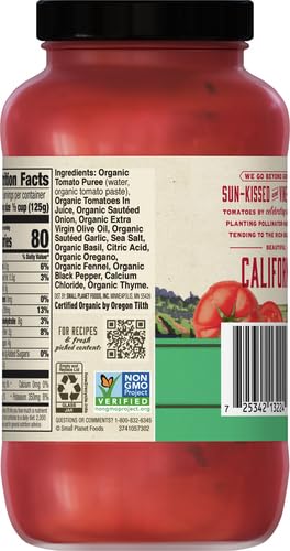 Muir Glen 23.5 oz. Organic Italian Herb Pasta Sauce, No Sugar Added