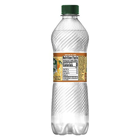 16.9 Oz, 8 Count Poland Spring Brand Sparkling Natural Spring Water, Mandarin Orange Fl