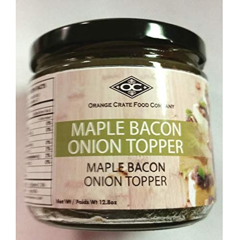Orange Crate Maple Bacon Onion Topper