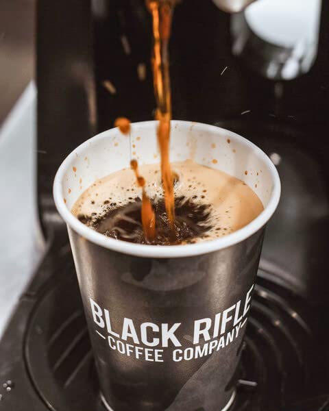 50 Count, 1.0 2.0 Black Rifle Coffee Company CAF, Medium Roast K Cups - Single Serve K Cups Coffee Pods - Kcup Pods