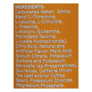 12 Oz, 1 count (Packaging (Pack 2) Optimum Nutrition Amino Energy Sparkling Hydration Drink, Electrolytes, Caffeine