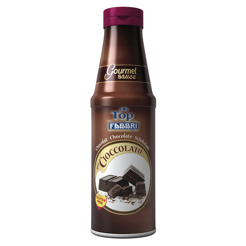 Fabbri Gourmet Sauce, Chocolate, Flavoring Sauce for Gelato and Desserts, Made in