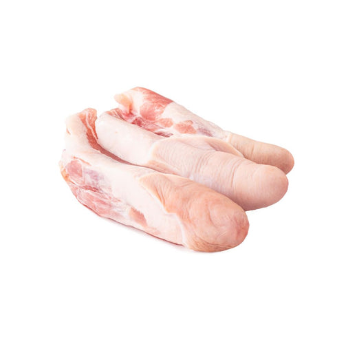 Amba's Quality Cured Products 16oz (1lb) Pack Raw Cured Pork Tails, Net Weight Vacuum Bag, Great For Jamaican Stew Peas