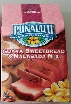 PUNALUU BAKE SHOP Punalu'u Bake Shop's Hawaiian Guava Sweetbread and Malasada (Donuts) Mix