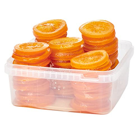 Amifruit Candied Orange Slices, 2.2 lb. Ready To Eat Orange Slices Slowly Candied