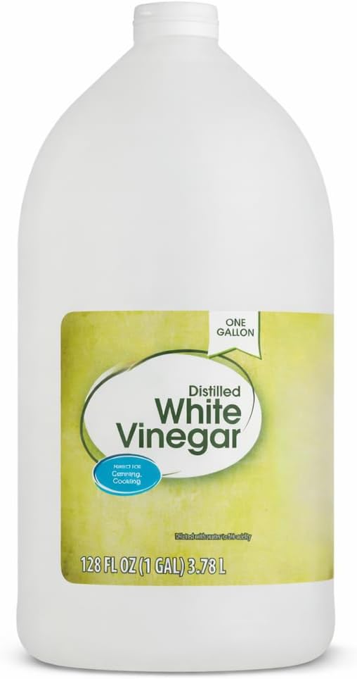 Generic Distilled White Vinegar, Multipurpose Liquid for Cooking, Cleaning and Household Use, Clear