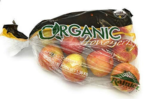 Fresh Produce Apple Honeycrisp Bag Organic, 48 Ounce