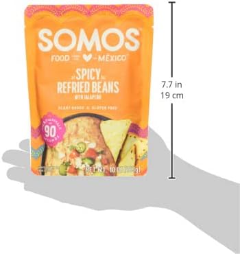 10 Somos, Beans Refried Spicy, Ounce