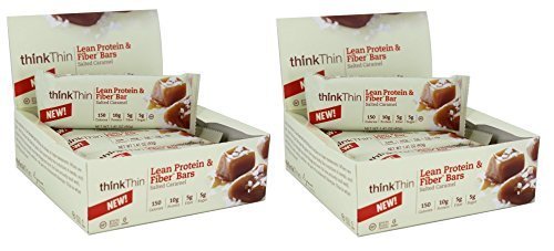 thinkThin Think Thin 20 Pack (2 X Box of 10)- (Fiber Salted Caramel)