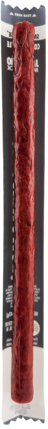 Country 24 1.5 Oz IOWA SMOKEHOUSE Style Meat Sticks, Spicy Jalapeno - Individually Wrapped Sticks, Made in USA - each