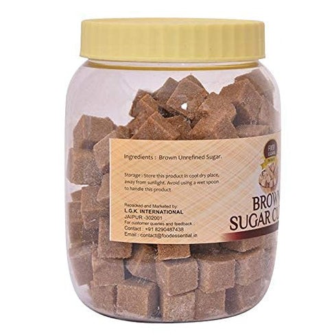 FOOD ESSENTIAL 250 (8.81 OZ) European Style Brown Sugar Cubes gm By