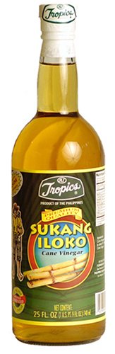 Tropics Sukang Iloko - Cane Vinegar, 25-Ounce Bottle (Pack of 2)