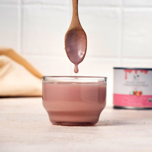 Strawberry,7.05 (Pack 6) Mementa Organic Coconut Condensed Milk, Ounce