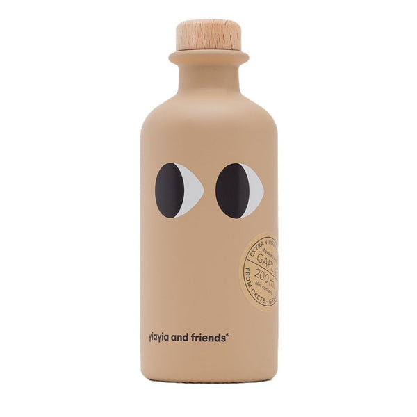 Yiayia and Friends Extra Virgin Olive Oil with Garlic, 6.8oz | 200ml