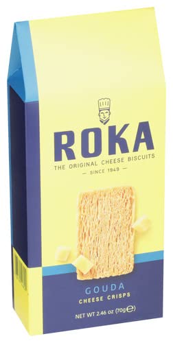 ROKA (8 pack) , Gouda Cheese Crisps