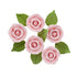 Global Sugar Art Premium Wedding Rose Edible Sugar Cake & Cupcake Flowers,