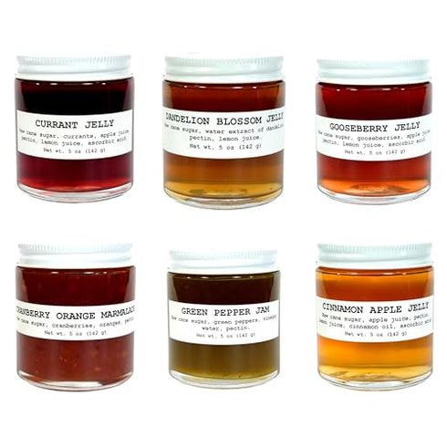Gourmet Jellies, Marmalade & Jam Gift Set, Assorted Low Sugar Jam &