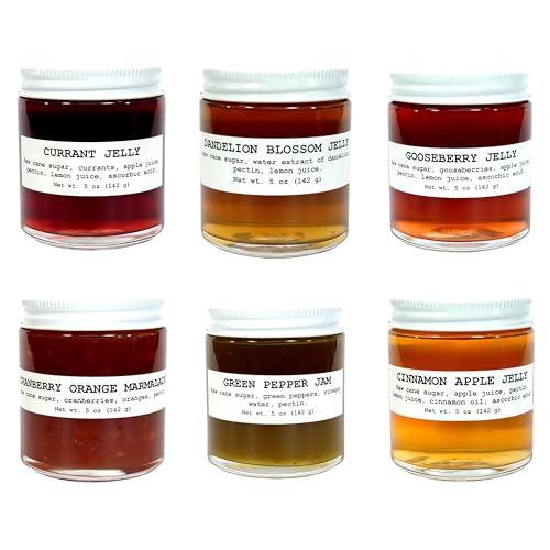Gourmet Jellies, Marmalade & Jam Gift Set, Assorted Low Sugar Jam &