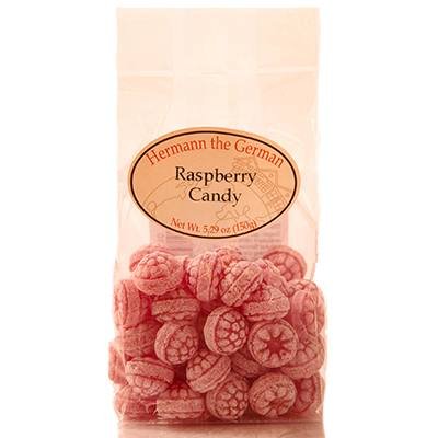 Hermann the German Himbeer Bonbons, 150g (Raspberry Candy, 5.29oz)