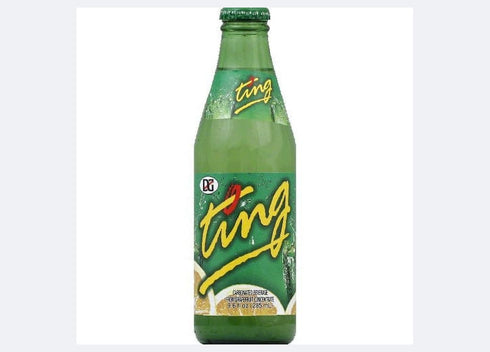 Generic 10.14oz (Pack 4 40.56 Oz) Ting, Sparkling Jamaican Grapefruit Flavored Beverage, Glass Bottle of Total of Fl