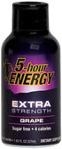 5 4 Count Hour Energy Extra Strength Shot, Grape